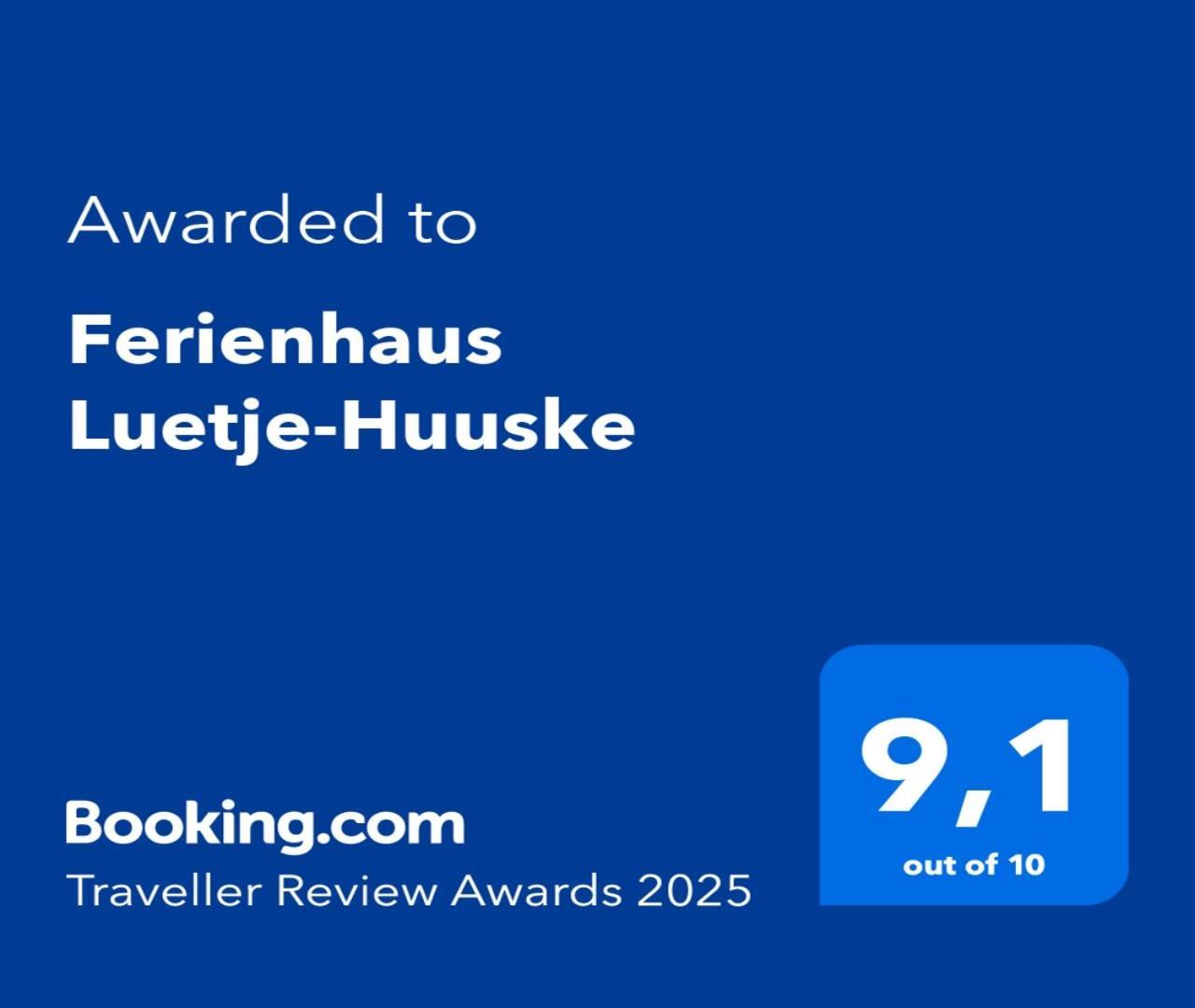Ferienhaus Luetje-Huuske Krummhörn エクステリア 写真